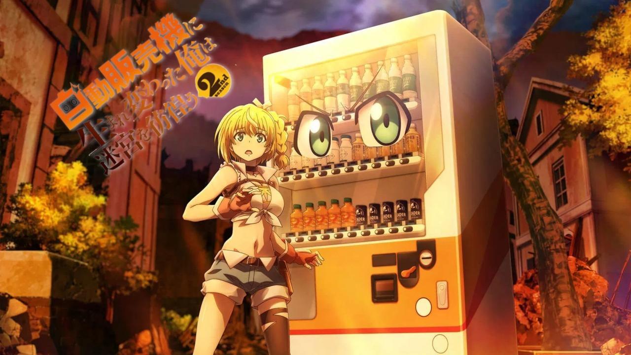 انمي Jidou Hanbaiki ni Umarekawatta Ore wa Meikyuu wo Samayou مترجم